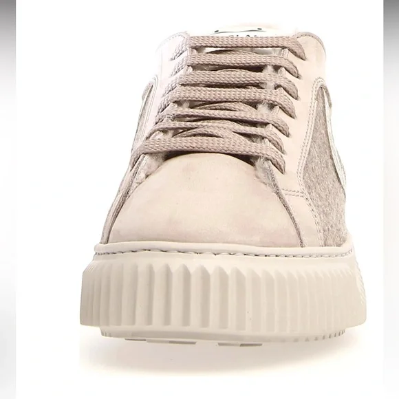 NWT VOILE BLANCHE Lipari Geniune Shearling Lined Sneaker - Picture 4 of 14